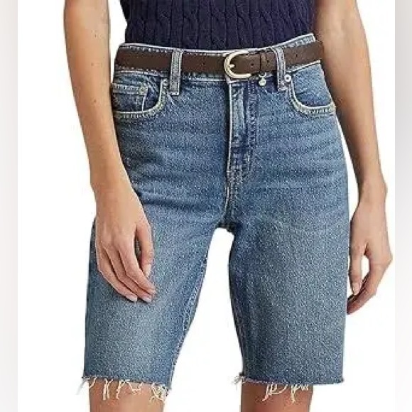Lauren Ralph Lauren Pants - Lauren Ralph Lauren Women's Cutoff Denim Shorts